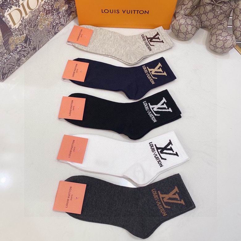 Louis Vuitton socks-LV8803S